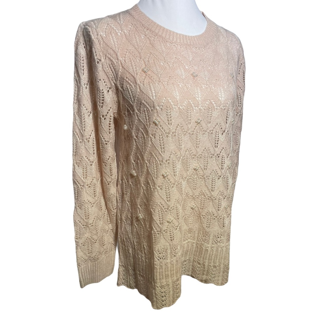 Cable & Gauge Sweater- Large